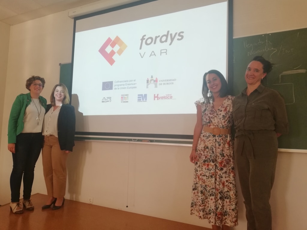 The European FORDYSVAR project was presented at the XXVII University Conference on Educational Technology